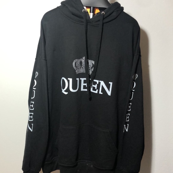 Jon Lauren Plus Size Queen Hoodie Sweatshirt Jacket Sz 4XL - Picture 2 of 8